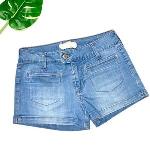 Altar’d State Stretch Denim Retro Jean Shorts